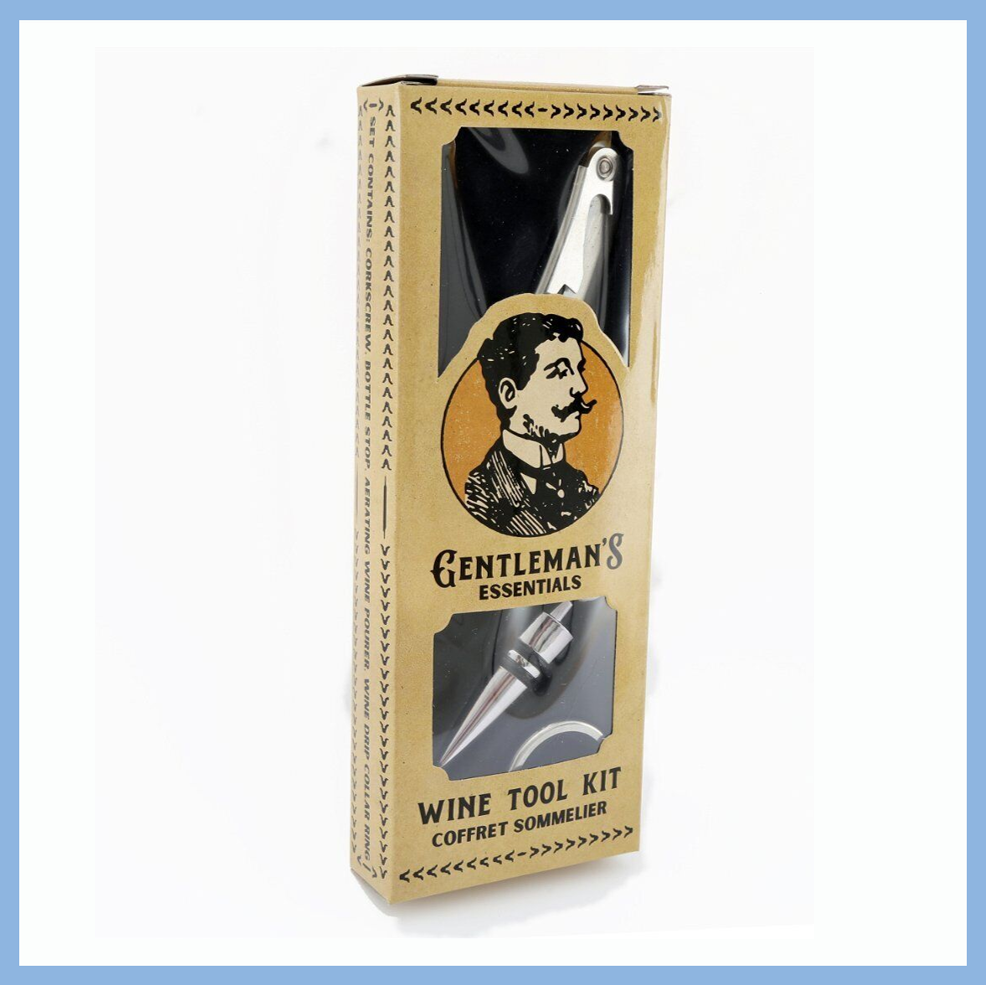 Gentleman's Essentials 4 Piece Wine Tool Kit