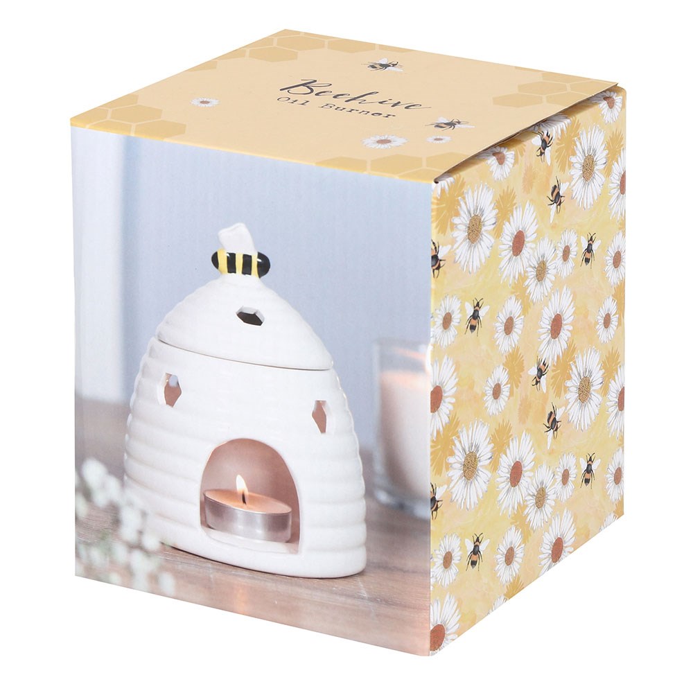 Something Different White Beehive Oil Burner