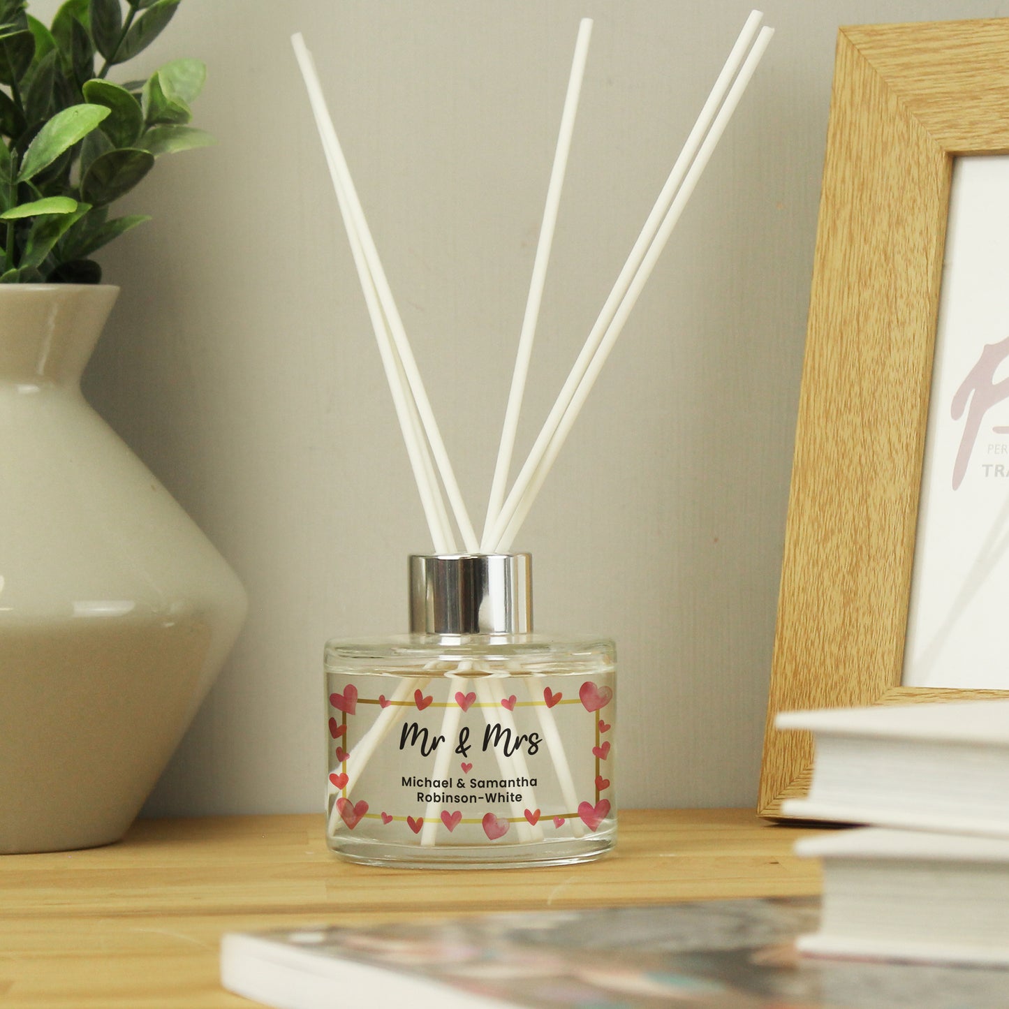 Personalised Hearts Diffuser