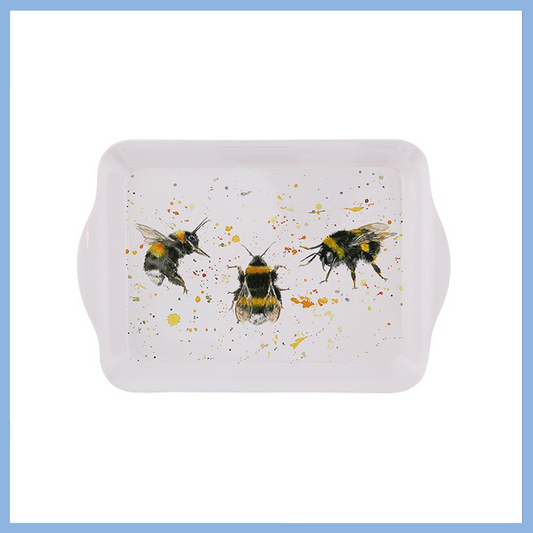 Shudehill Collection Bree Merryn 'Bee Happy' Small Melamine Tray