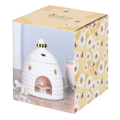 Something Different White Beehive Oil Burner