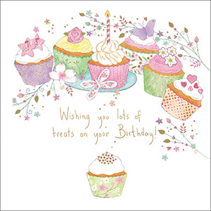 Cupcakes Birthday Greeting Card