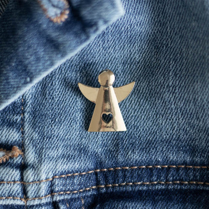 Something Different Little Angel Sentiments Gold Tone Pin Badge