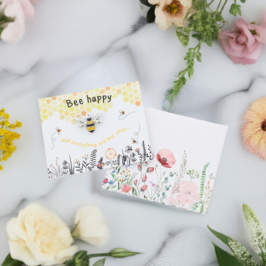 Equilibrium 'Bee Happy' Envelopes of Love Sentiments Pin NG