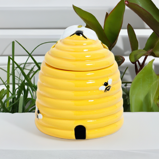 The Nectar Meadows Ceramic Beehive Oil Burner
