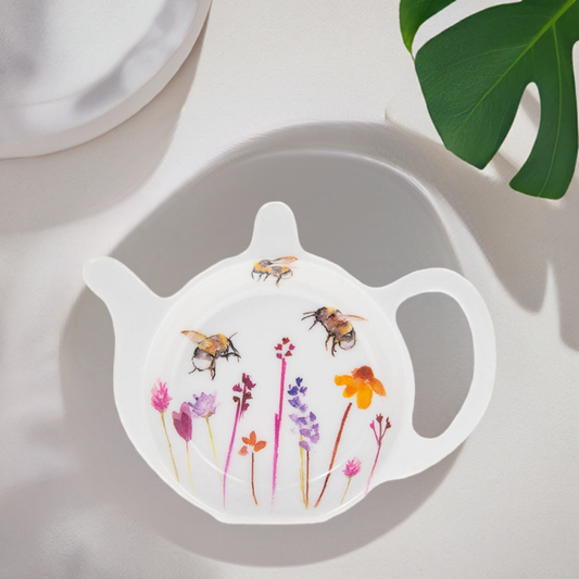 Leonardo Collection Busy Bees Melamine Teabag Tidy NG