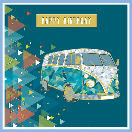 Camper Van Birthday Card